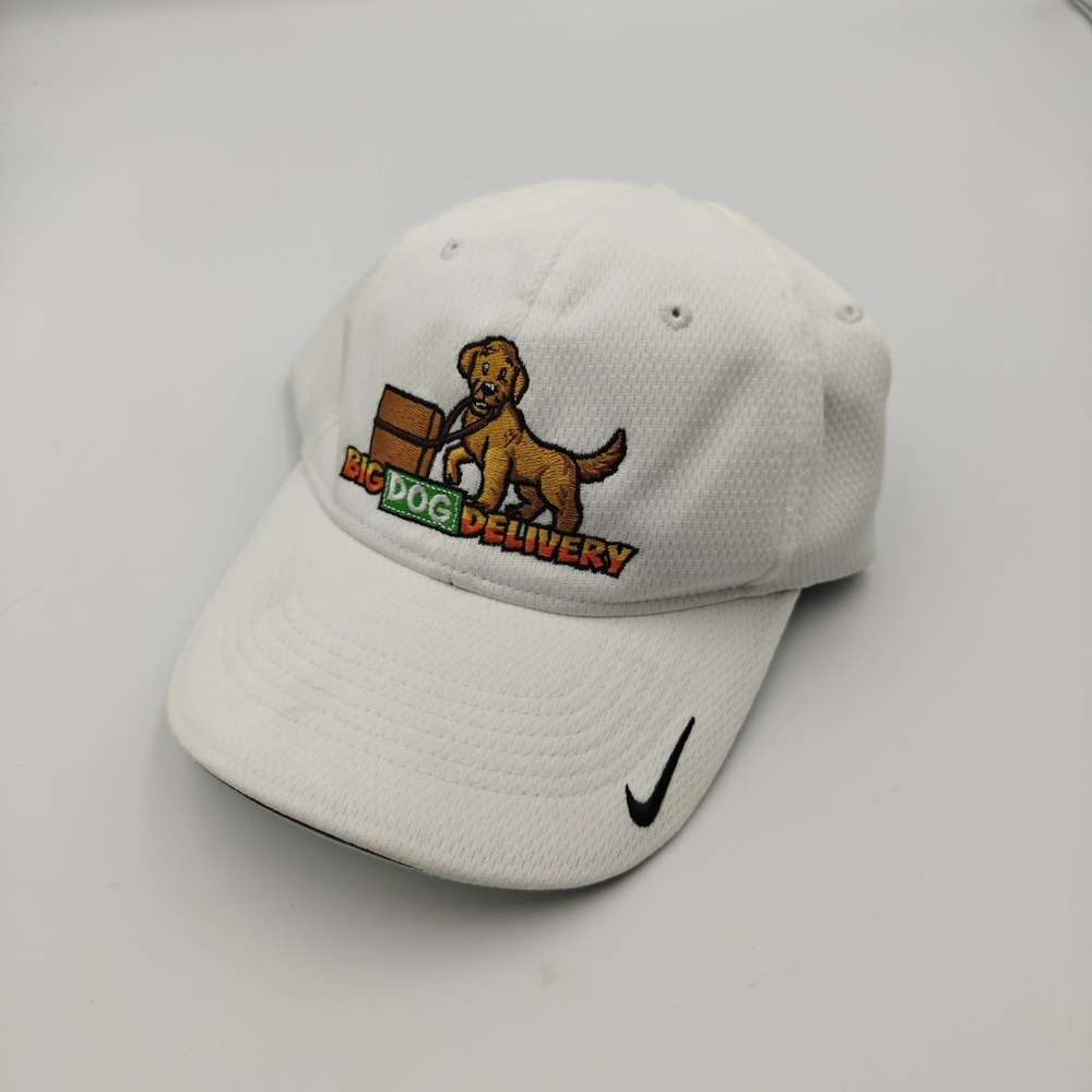 Nike Golf Patch Hat Legacy91‎ Dri Fit Adjustable White Very Lightweight Dogs